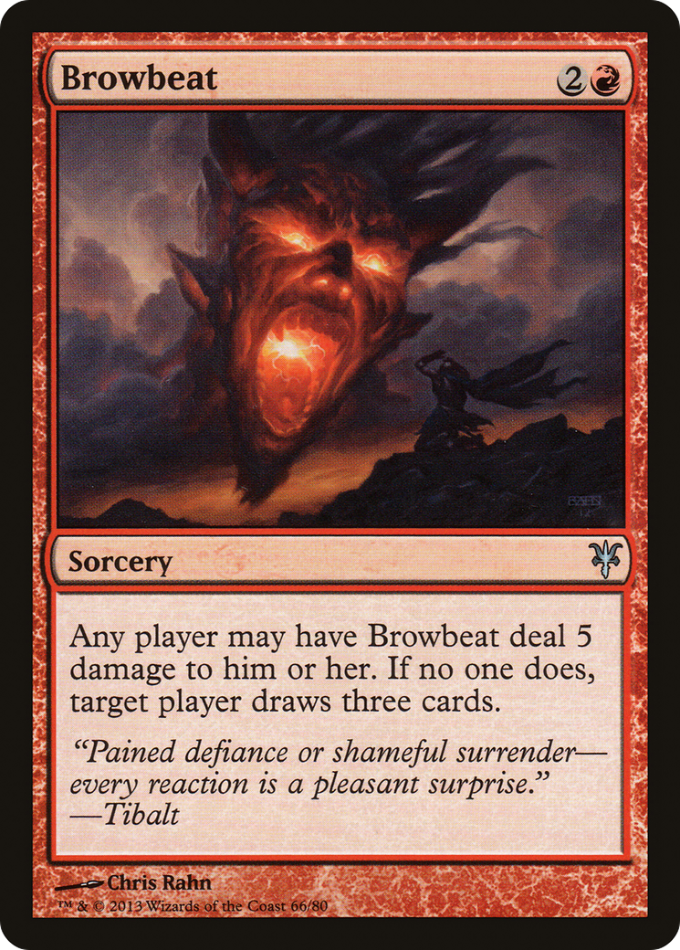 Image of Browbeat (DDK-066) - Duel Decks: Sorin vs. Tibalt