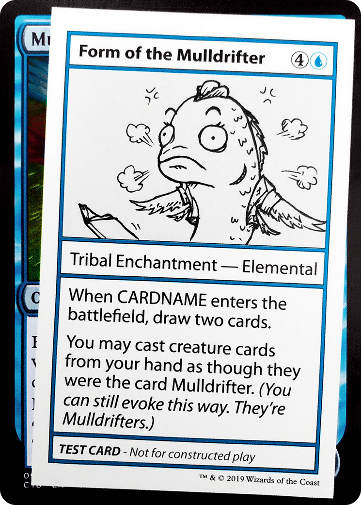 Image of Form of the Mulldrifter (No PW Symbol) (CMB1-) - Mystery Booster Playtest Cards 2021