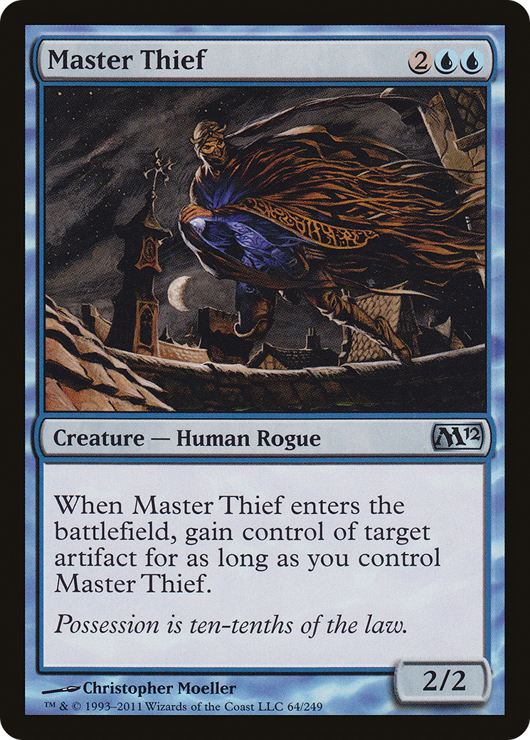 Image of Master Thief (M12-064) - Magic 2012 Foil