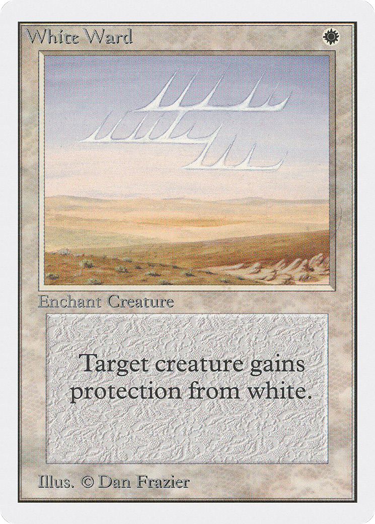 Image of White Ward (2ED-) - Unlimited Edition