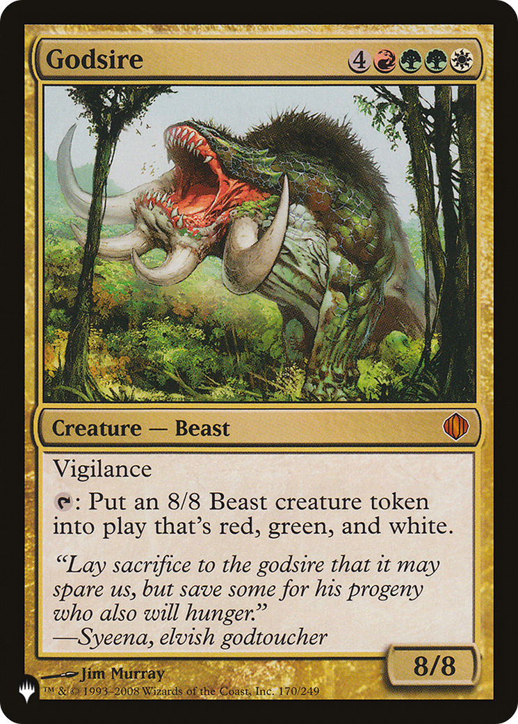 Image of Godsire (LIST-ALA-170) - The List