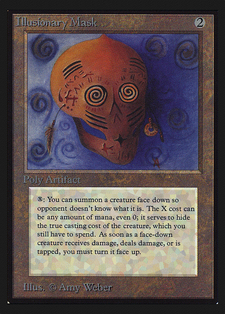 Image of Illusionary Mask (IE) (IED-) - Intl. Collectors' Edition
