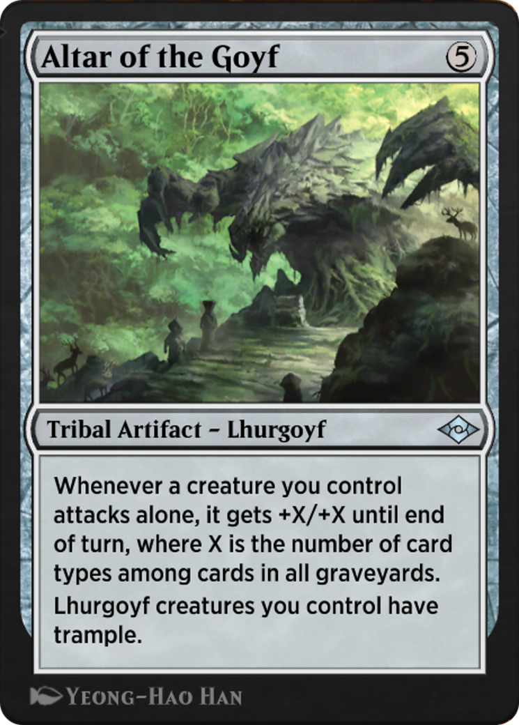 Image of Altar of the Goyf (J21-733) - Jumpstart: Historic Horizons