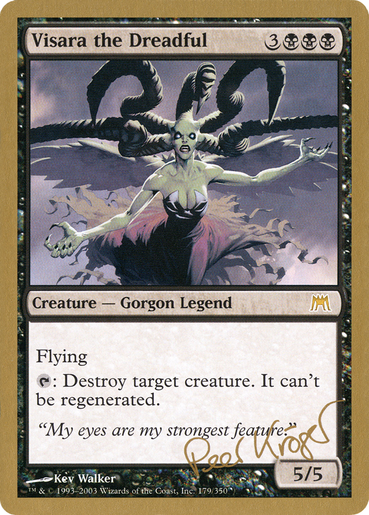 Image of Visara the Dreadful (WCD-PK179) - World Championship Decks 2003