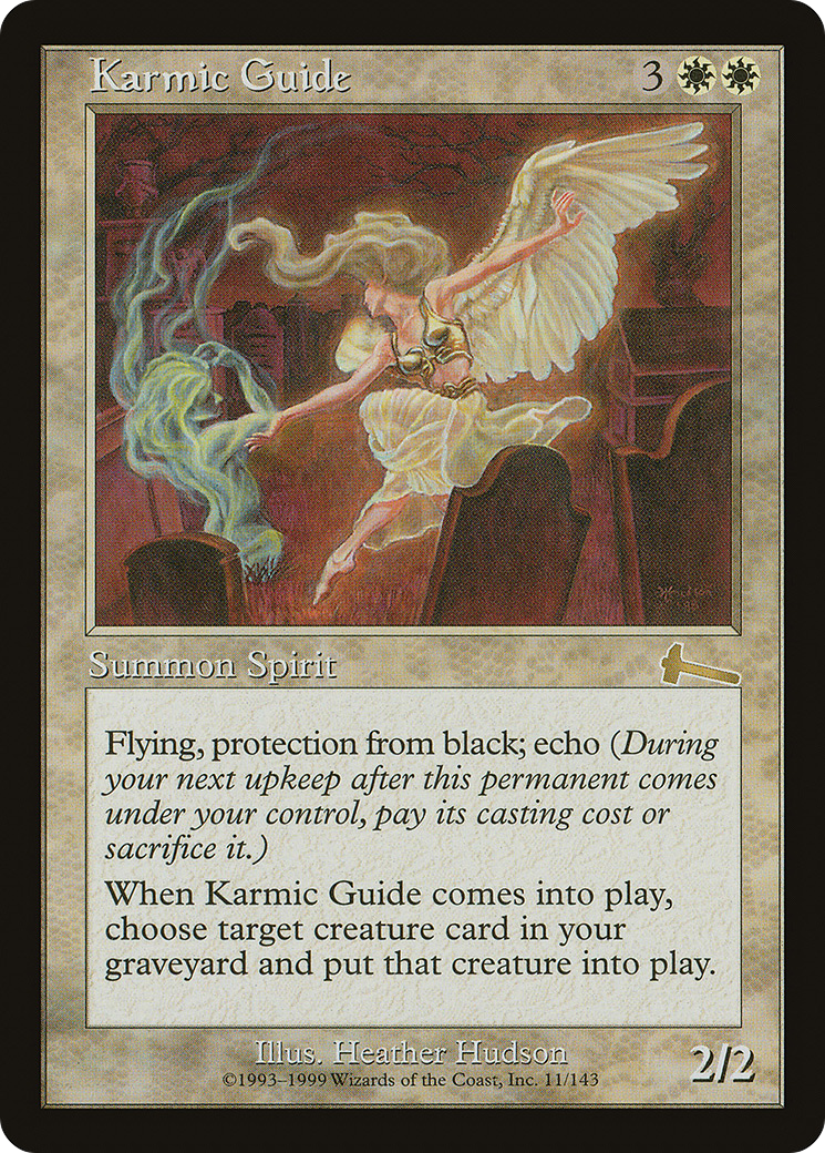 Image of Karmic Guide (ULG-011) - Urza's Legacy Foil