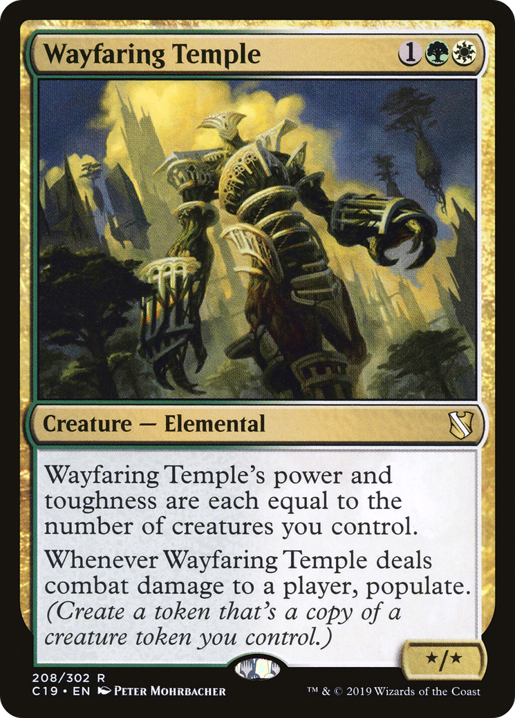 Image of Wayfaring Temple (C19-208) - Commander 2019