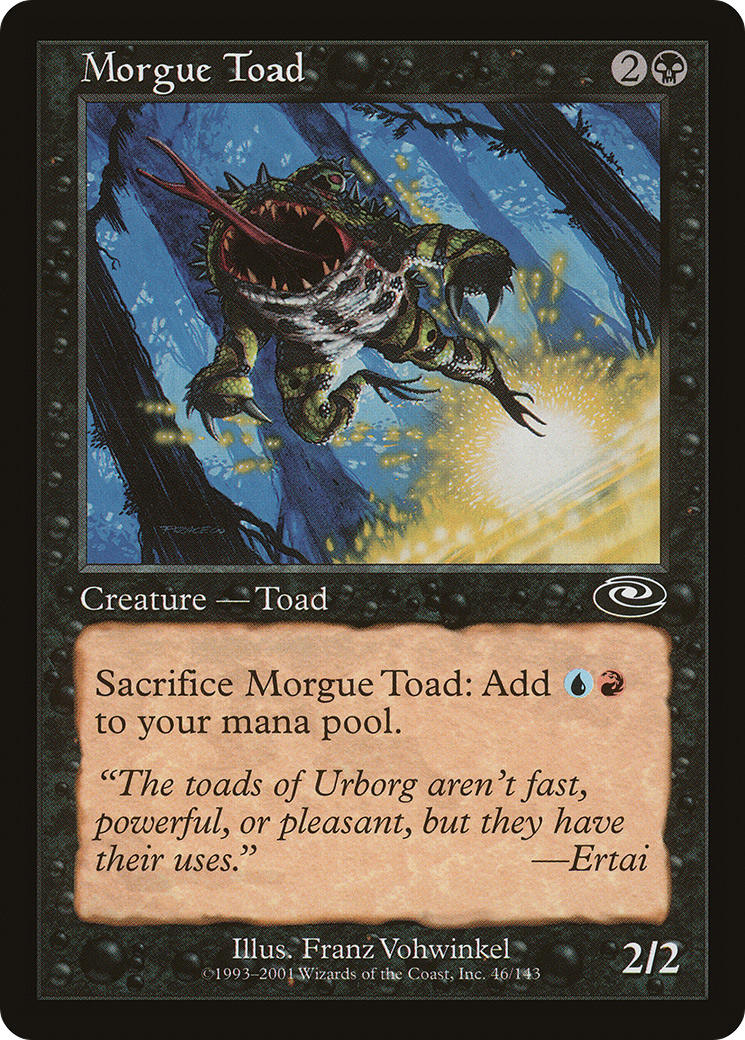 Image of Morgue Toad (PLS-046) - Planeshift