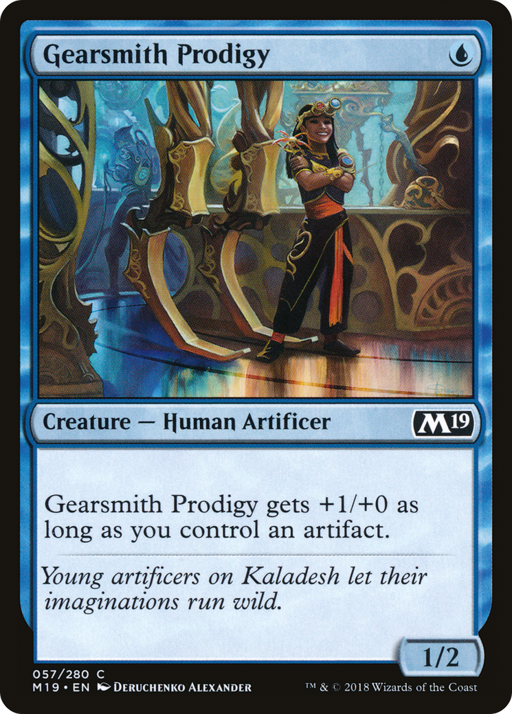 Image of Gearsmith Prodigy (M19-057) - Core Set 2019