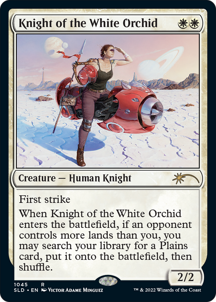 Image of Knight of the White Orchid (SLD-1045) - Secret Lair Drop