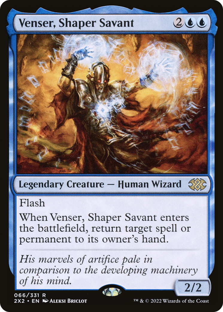 Image of Venser, Shaper Savant (2X2-066) - Double Masters 2022
