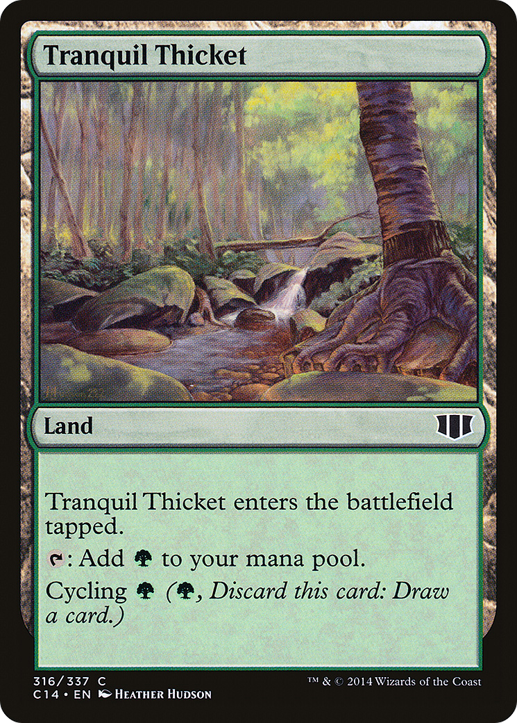 Image of Tranquil Thicket (C14-316) - Commander 2014