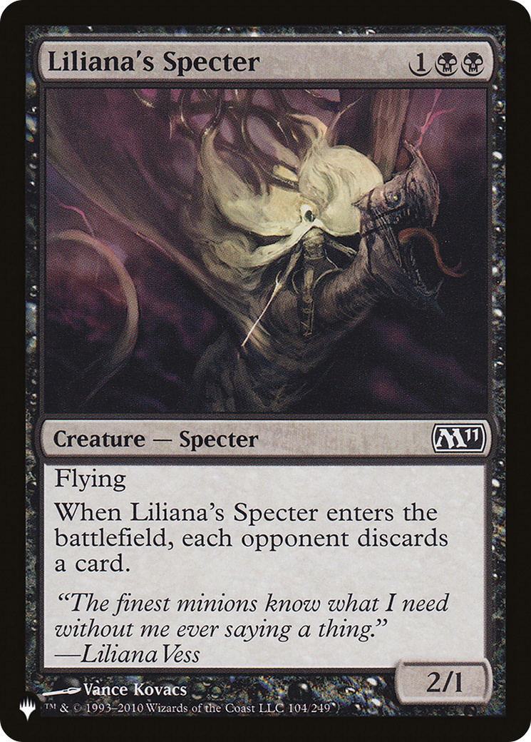 Image of Liliana's Specter (LIST-M11-104) - The List