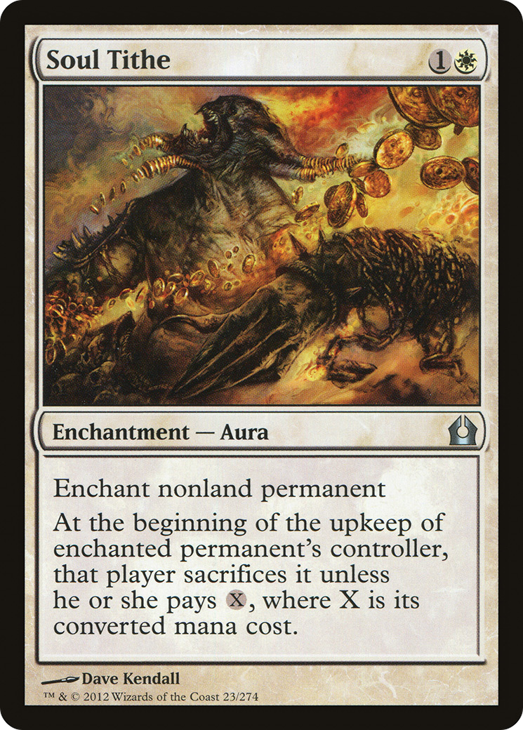 Image of Soul Tithe (RTR-023) - Return to Ravnica