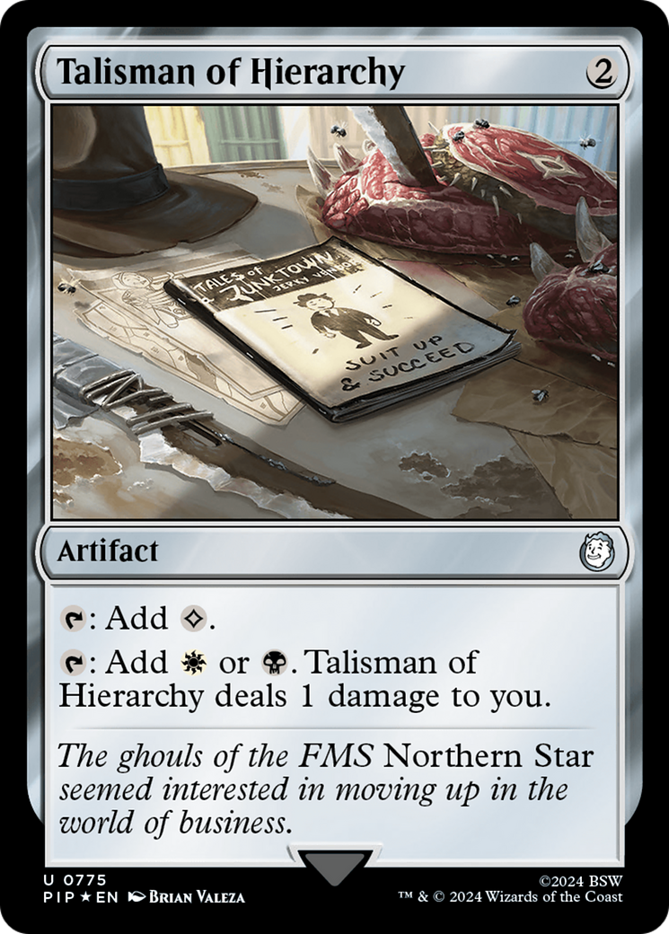 Image of Talisman of Hierarchy (Surge Foil) (PIP-775) - Fallout Foil