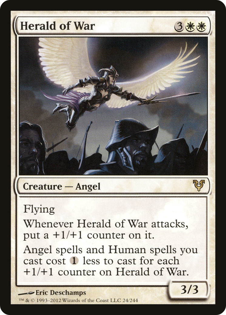 Image of Herald of War (AVR-024) - Avacyn Restored Foil