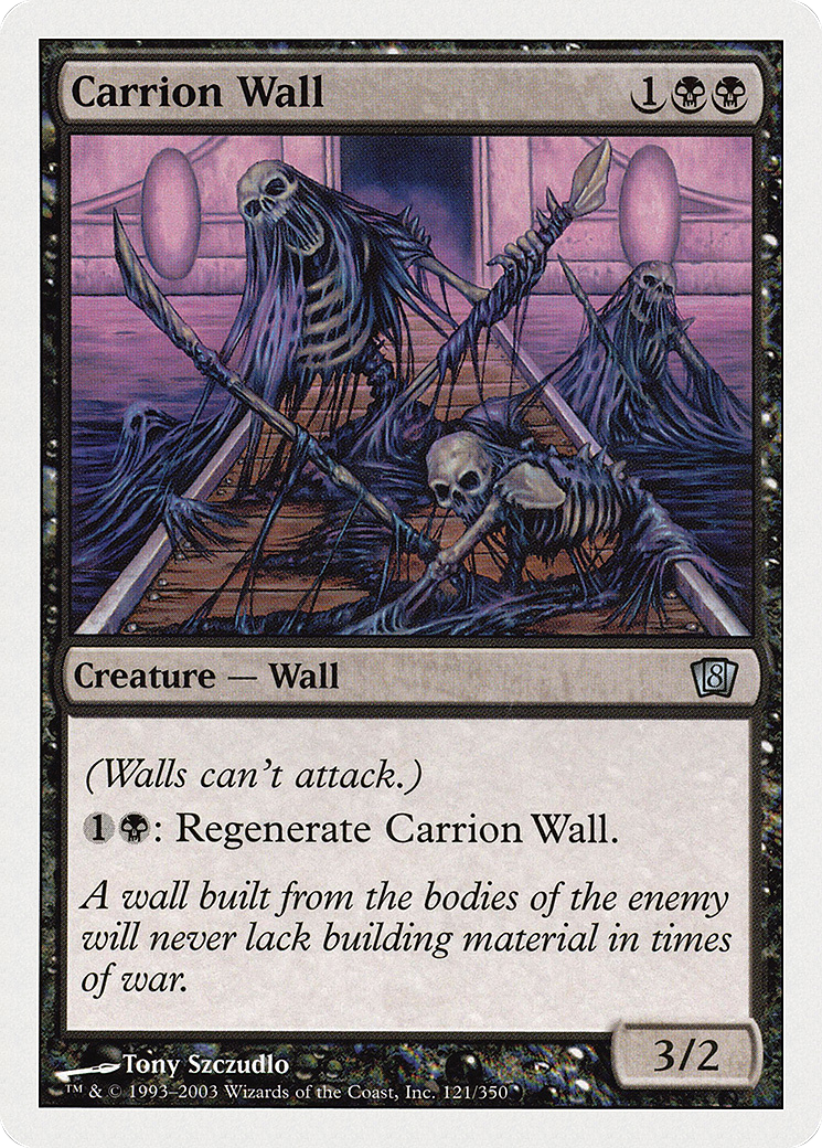 Image of Carrion Wall (8ED-121) - 8th Edition