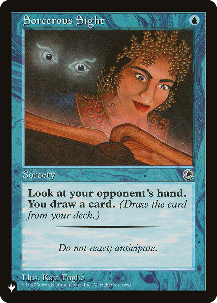 Image of Sorcerous Sight (LIST-POR-68) - The List