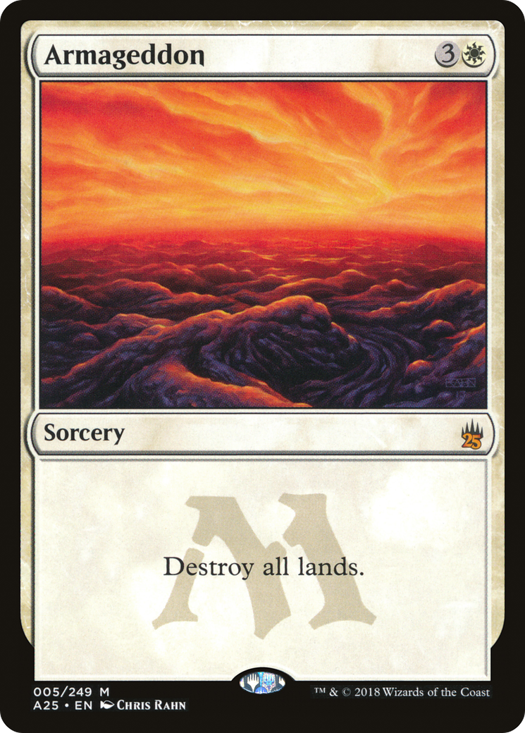 Image of Armageddon (A25-005) - Masters 25 Foil