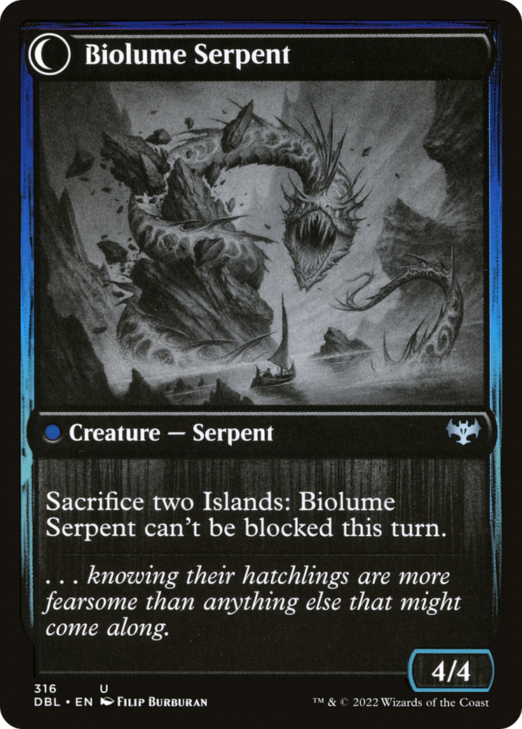 Image of Biolume Egg (DBL-316) - Innistrad: Double Feature: (Double Faced Transform)