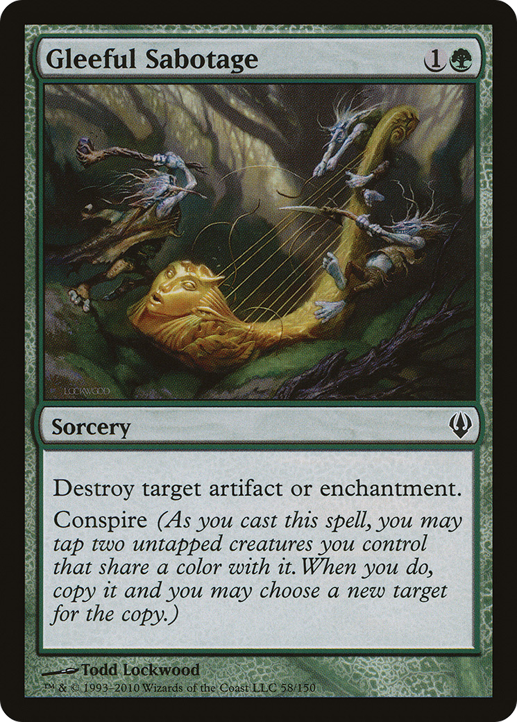 Image of Gleeful Sabotage (ARC-058) - Archenemy