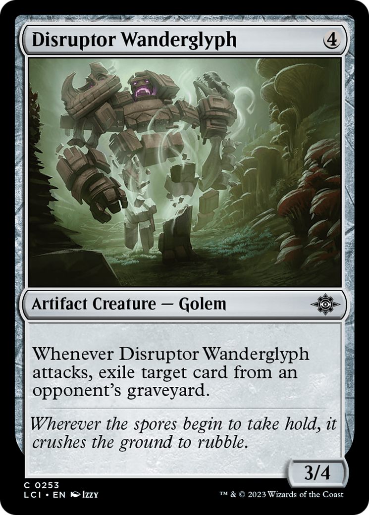 Image of Disruptor Wanderglyph (LCI-253) - The Lost Caverns of Ixalan Foil