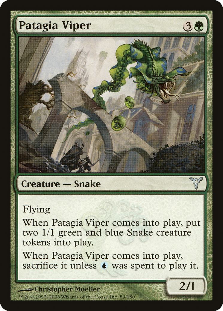 Image of Patagia Viper (DIS-089) - Dissension Foil