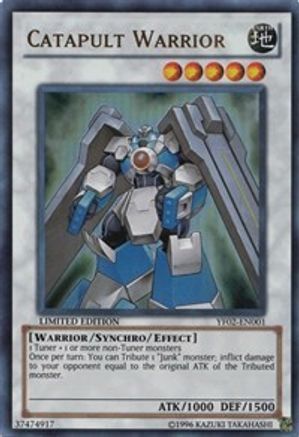 Image of Catapult Warrior (YF02-EN001) - Yu-Gi-Oh! 5D's Manga Promotional Cards Limited