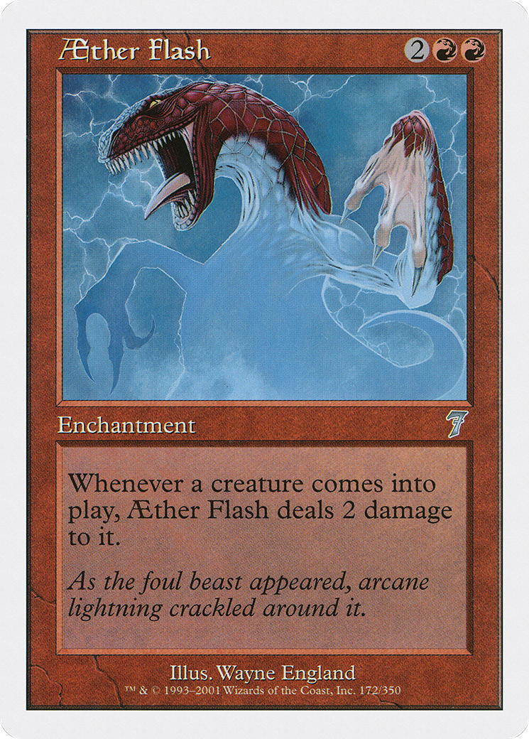Image of Aether Flash (7ED-172) - 7th Edition