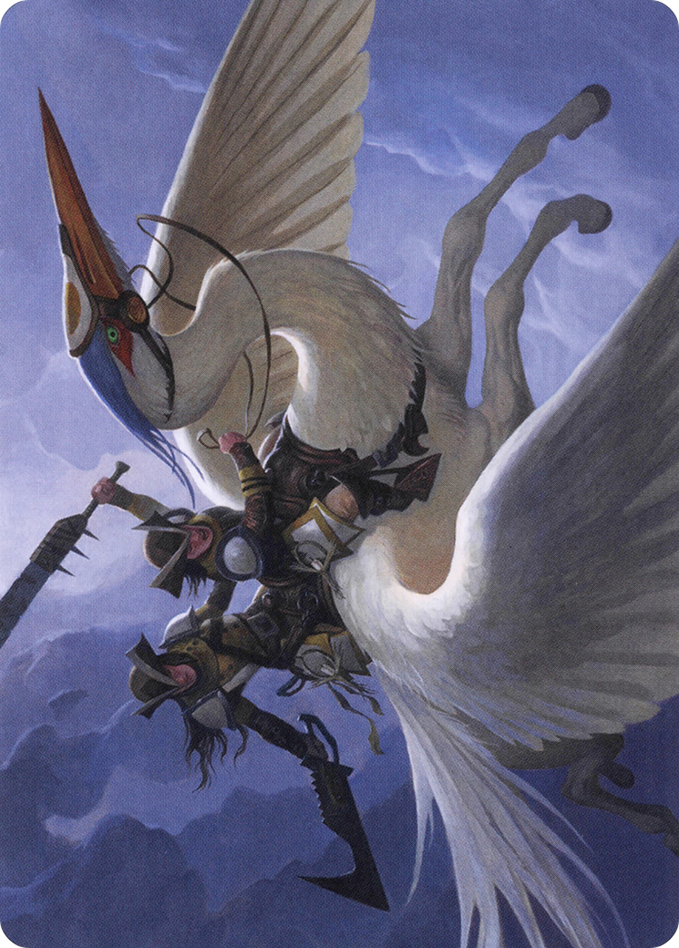 Image of Gryffwing Cavalry // Gryffwing Cavalry (AVOW-011) - Crimson Vow Art Series (Borderless) Foil