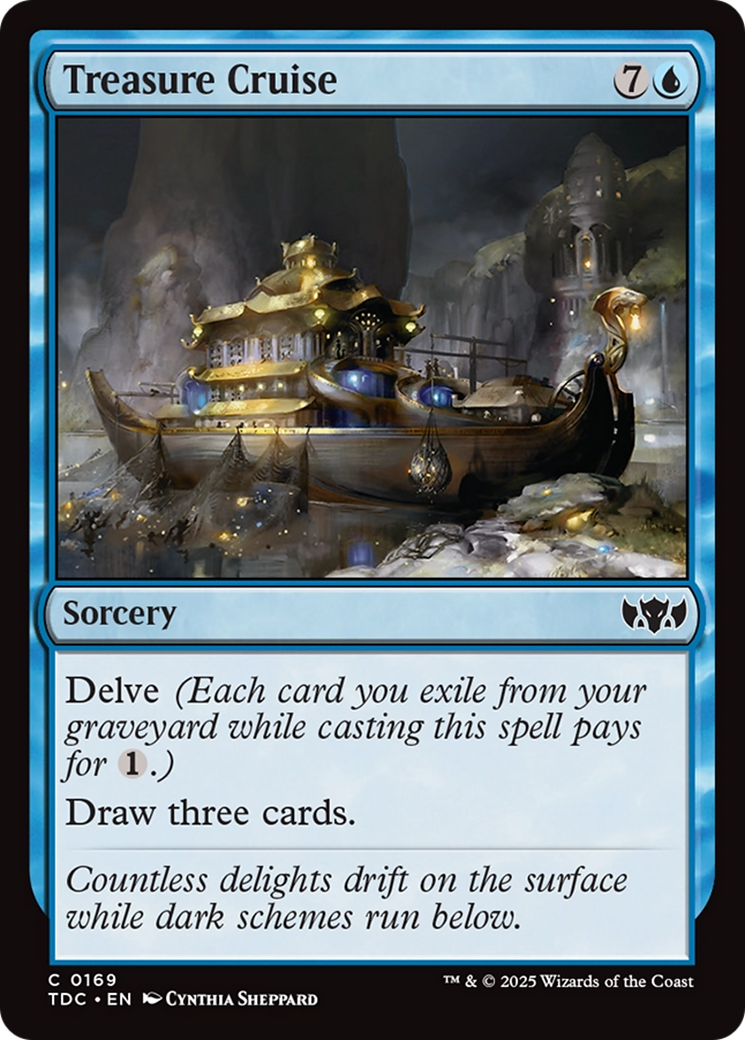 Image of Treasure Cruise (TDC-169) - Commander: Tarkir: Dragonstorm