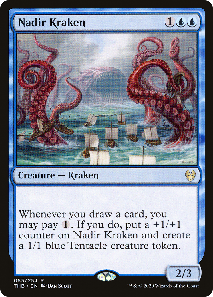 Image of Nadir Kraken (THB-055) - Theros Beyond Death