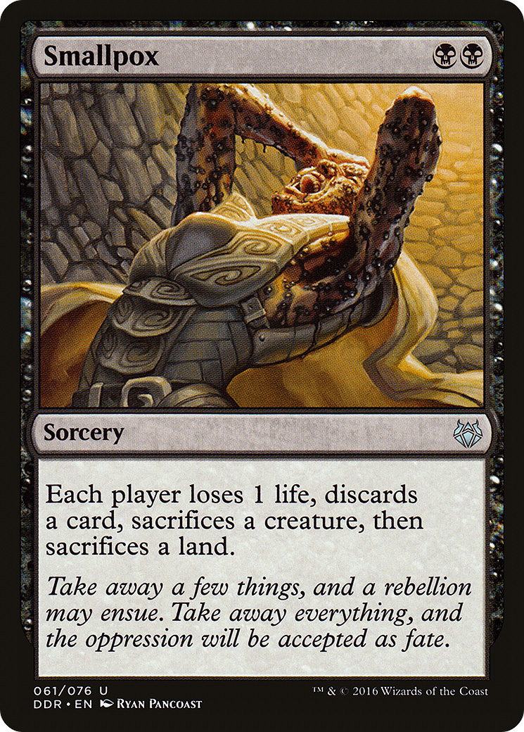Image of Smallpox (DDR-061) - Duel Decks: Nissa vs. Ob Nixilis