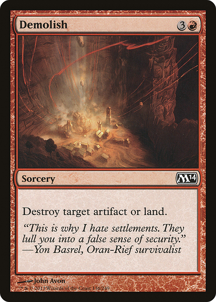 Image of Demolish (M14-136) - Magic 2014