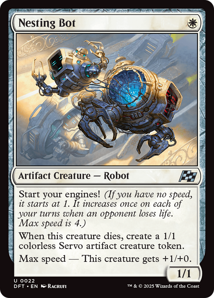 Image of Nesting Bot (DFT-022) - Aetherdrift Foil