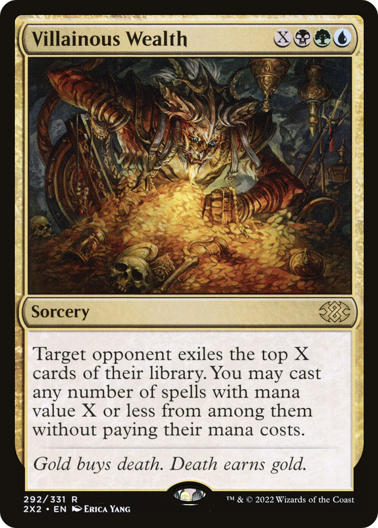 Image of Villainous Wealth (2X2-292) - Double Masters 2022