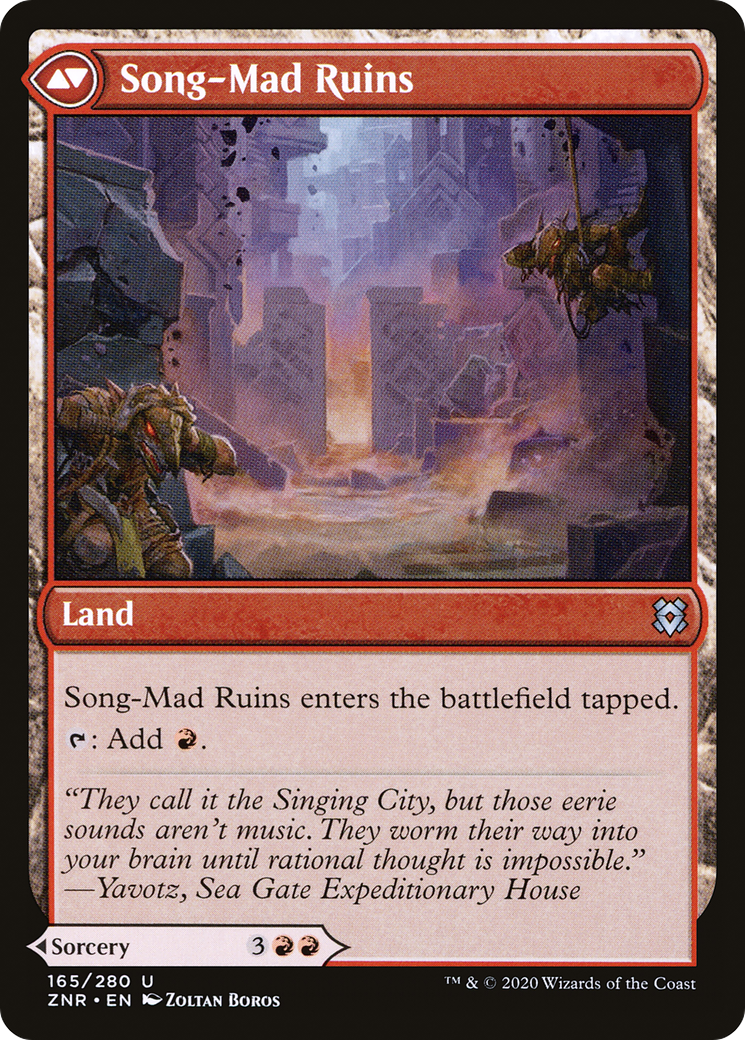 Image of Song-Mad Treachery (ZNR-165) - Zendikar Rising