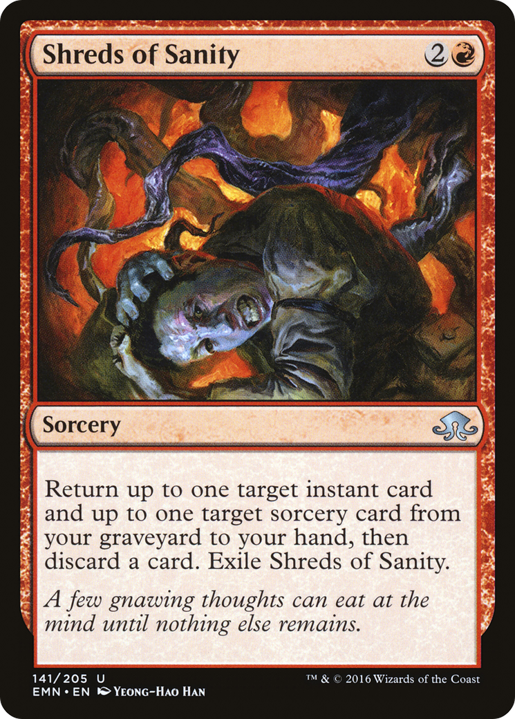 Image of Shreds of Sanity (EMN-141) - Eldritch Moon Foil