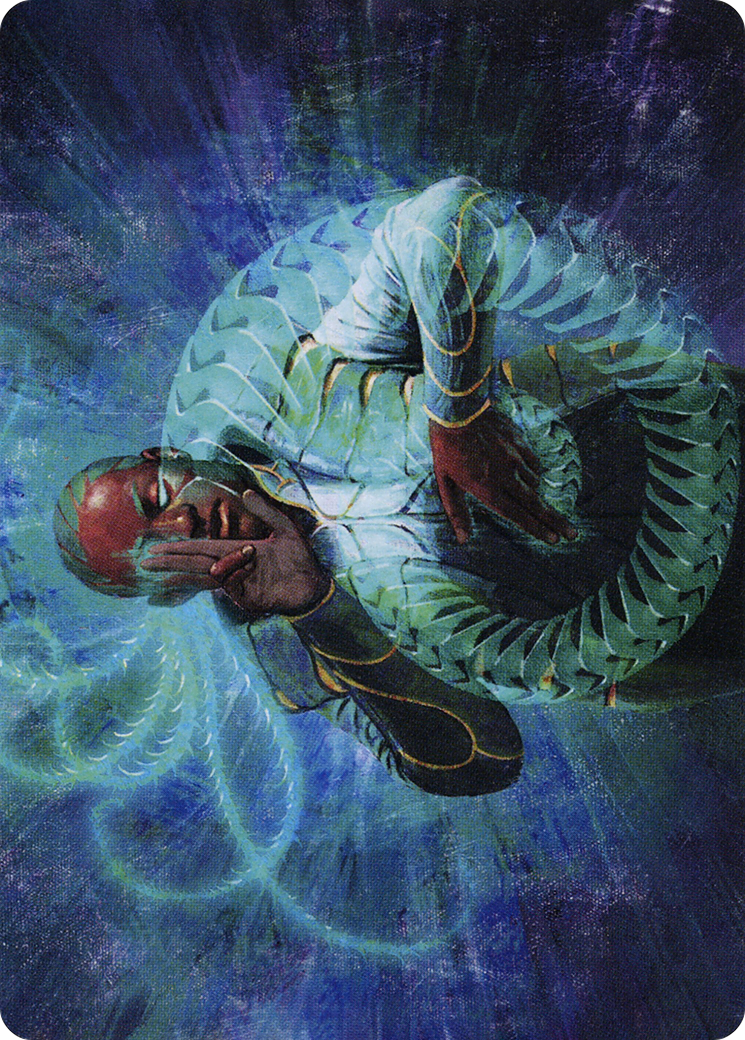 Image of Biomathematician // Biomathematician (ASTX-021) - Strixhaven Art Series (Borderless) Foil