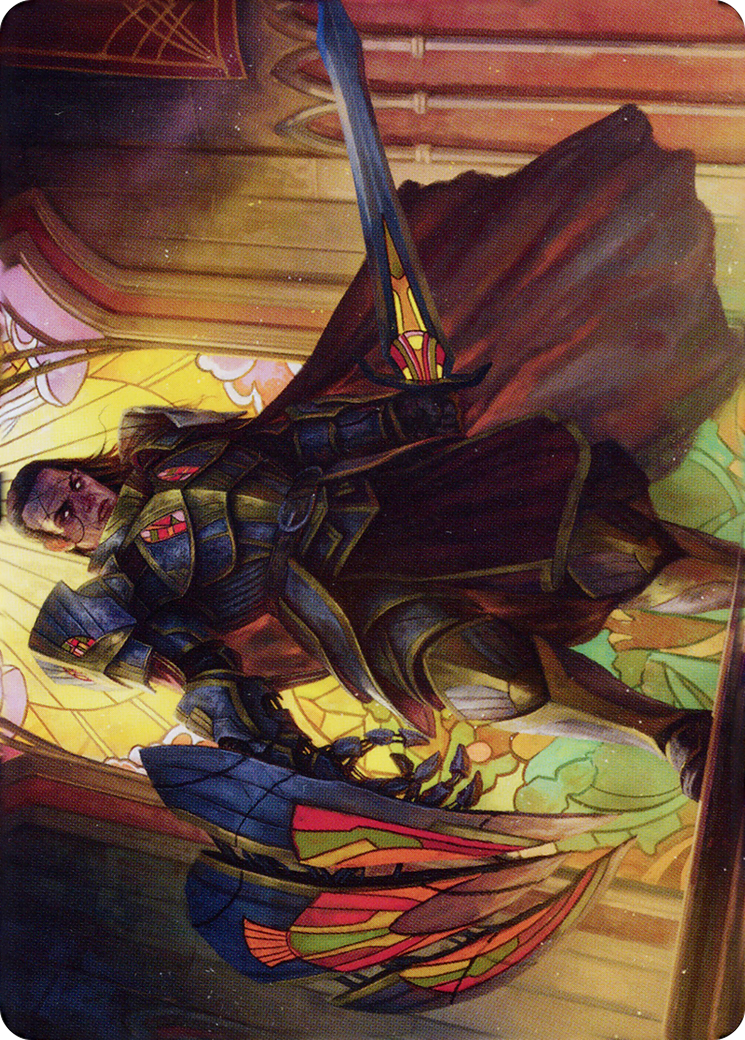 Image of Benalish Sleeper // Benalish Sleeper (ADMU-004) - Dominaria United Art Series (Borderless)