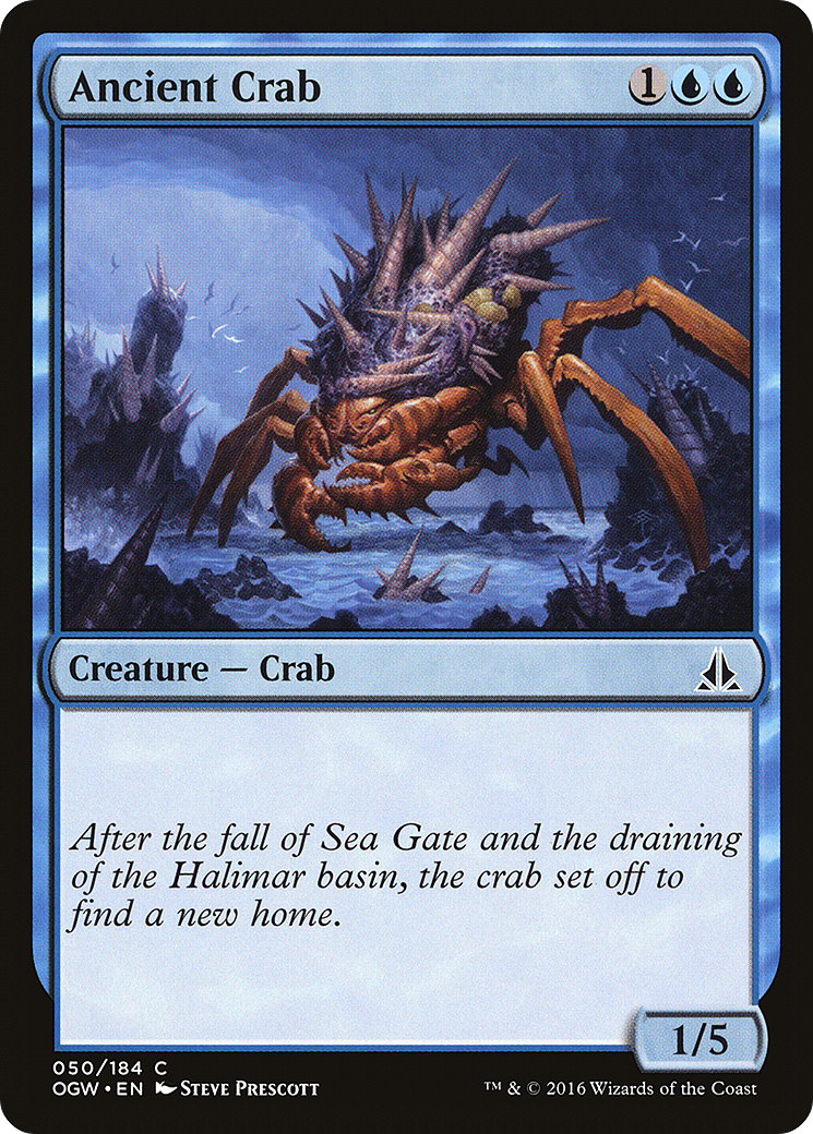 Image of Ancient Crab (OGW-050) - Oath of the Gatewatch Foil