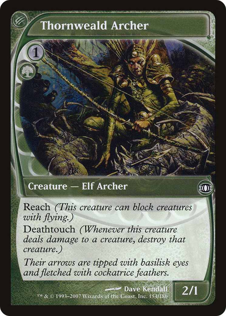 Image of Thornweald Archer (FUT-154) - Future Sight Foil