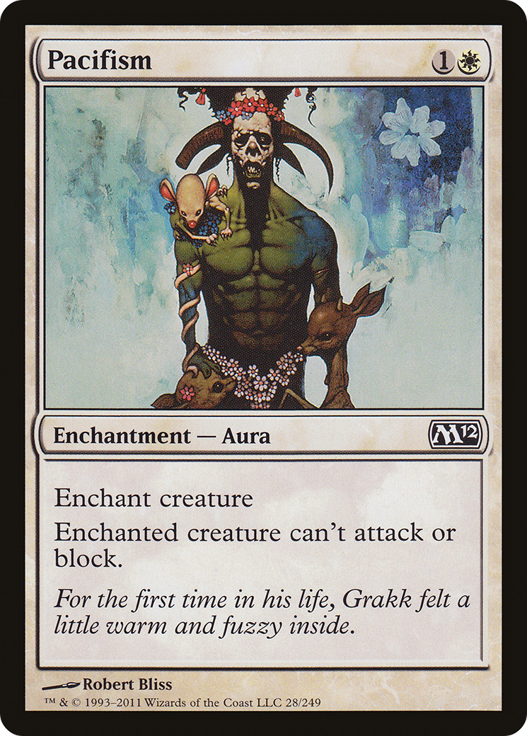 Image of Pacifism (M12-028) - Magic 2012 Foil