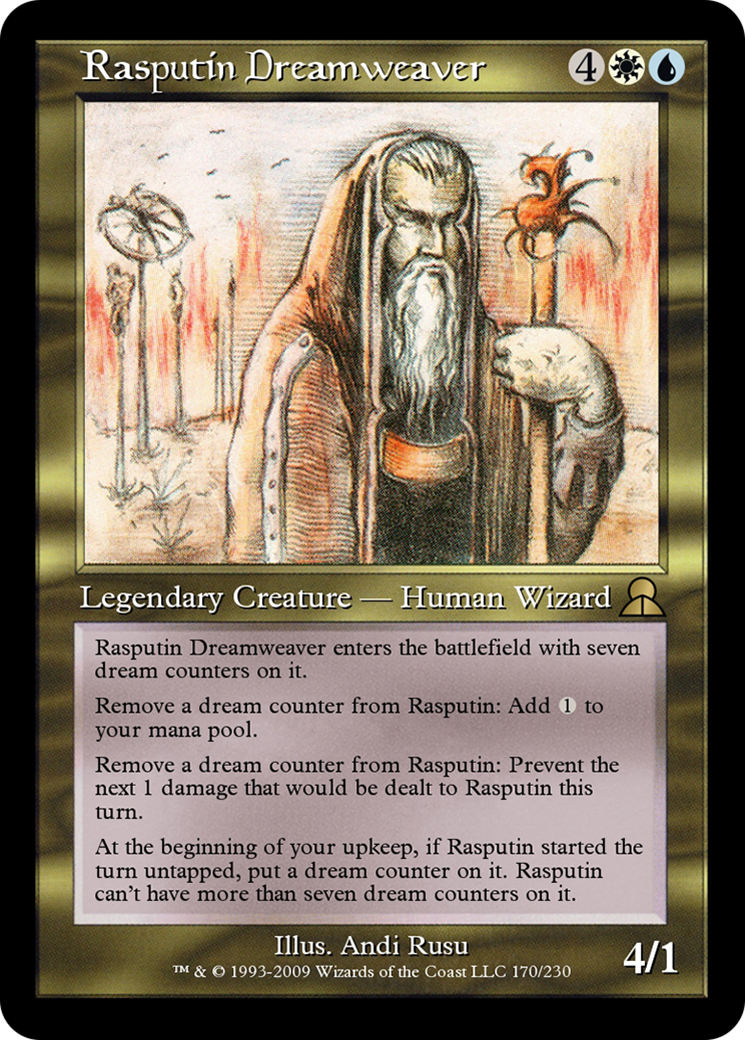 Image of Rasputin Dreamweaver (ME3-170) - Masters Edition III