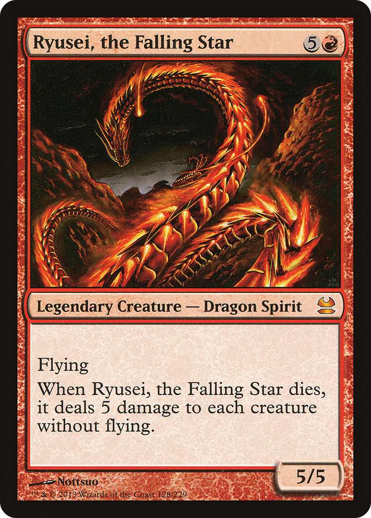Image of Ryusei, the Falling Star (MMA-128) - Modern Masters
