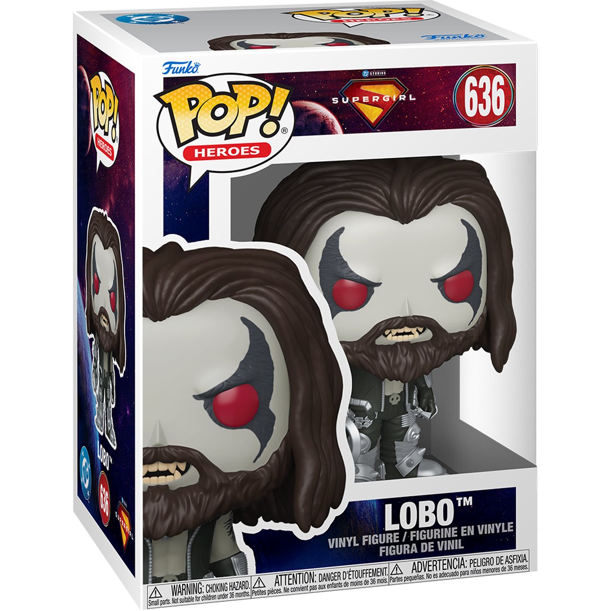 Image of Supergirl (2026) Lobo Funko Pop! Vinyl Figure #636