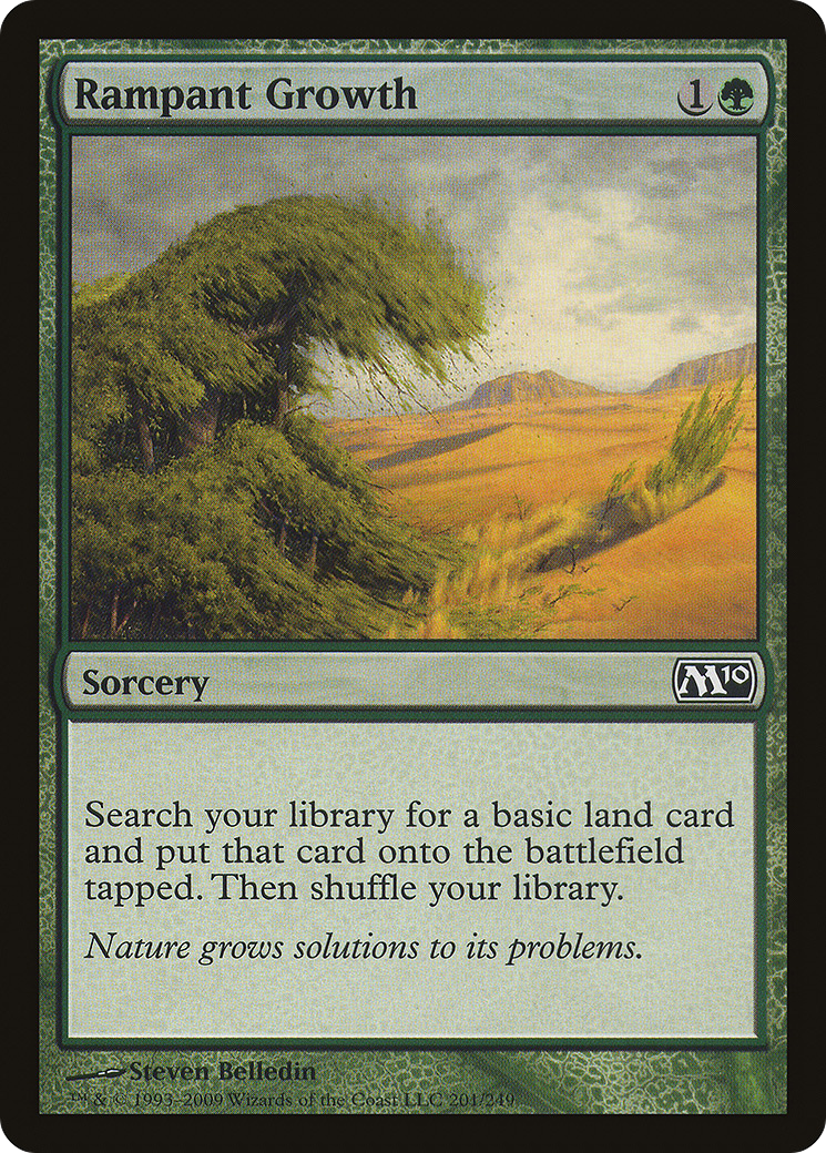 Image of Rampant Growth (M10-201) - Magic 2010 Foil