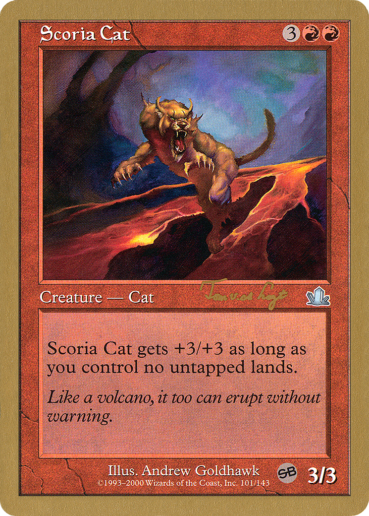 Image of Scoria Cat - 2001 Tom van de Logt (PCY) (SB) (WCD-) - World Championship Decks 2001