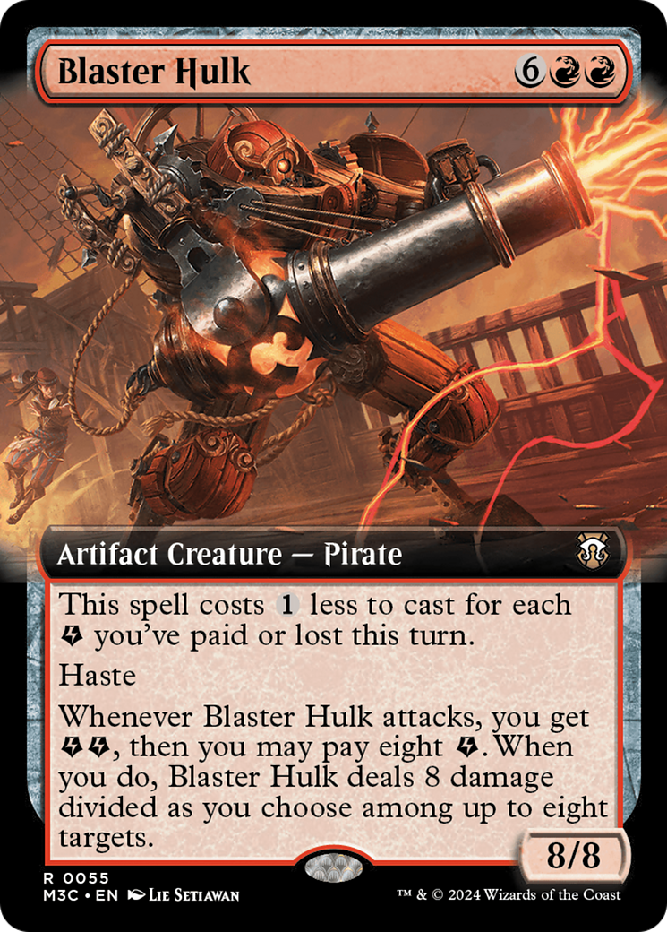 Image of Blaster Hulk (Extended Art) (M3C-055) - Modern Horizons 3 Commander: (Extended Art)