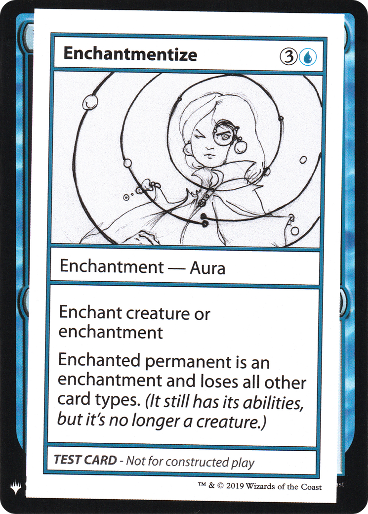 Image of Enchantmentize (CMB1-021) - Mystery Booster Playtest Cards 2019