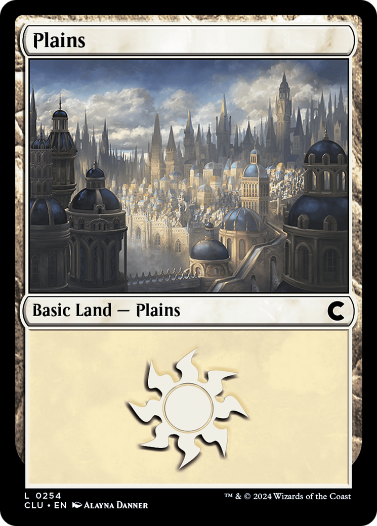 Image of Plains (0254) (CLU-254) - Ravnica: Clue Edition
